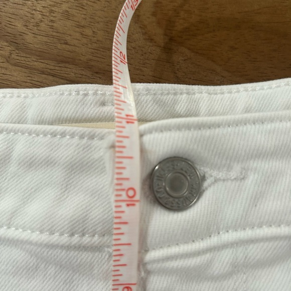 Levi's White 721 High Rise Skinny Ankle Jeans - Picture 12 of 13